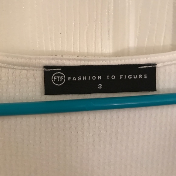 Cream and Metallic Gold Skater Dress - Picture 3 of 4