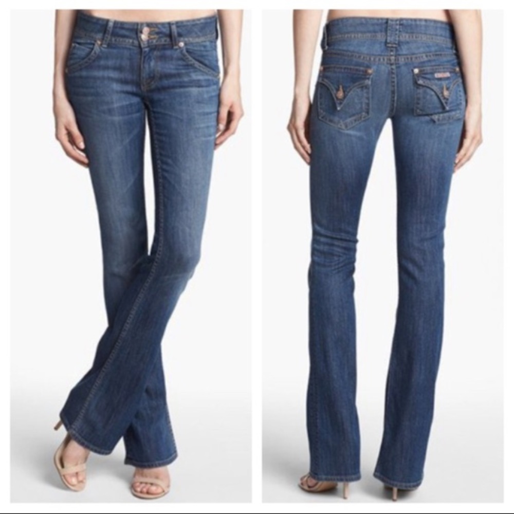 Hudson Jeans - low rise bootcut.  EUC!