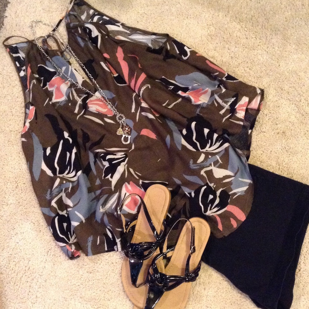 Lush brand asymmetrical "handkerchief " shapeNWOT