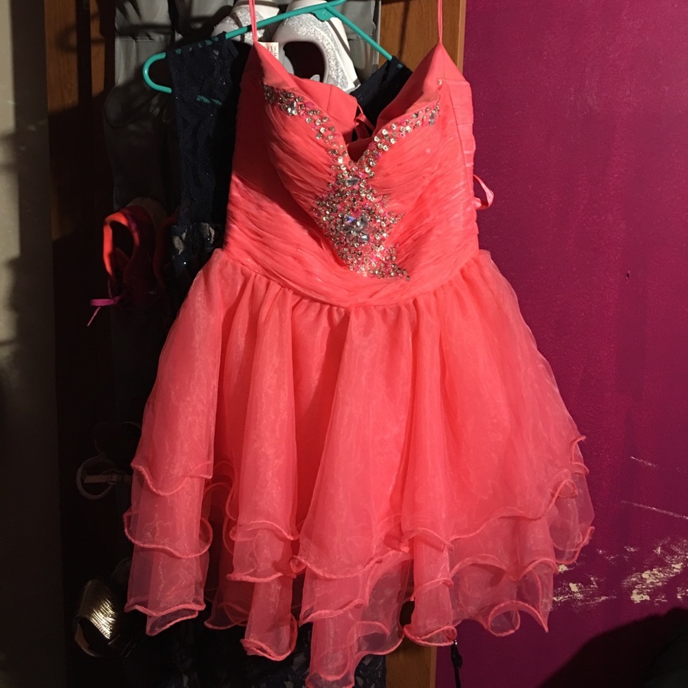 Pink Size 8 Homecoming/Prom Dress
