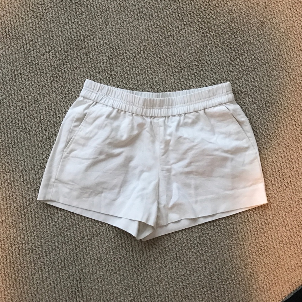 J. Crew white shorts