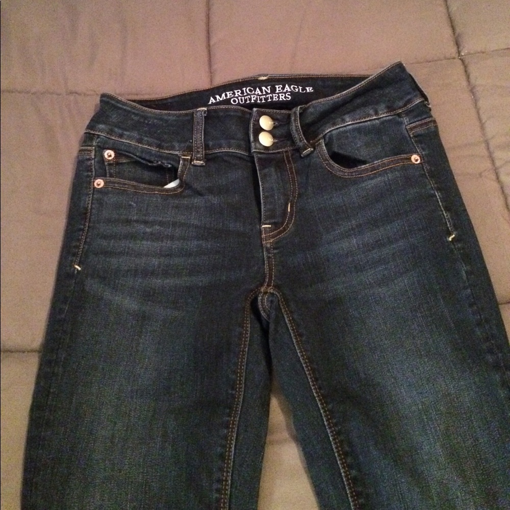 NWOT American eagle dark wash flare jeans