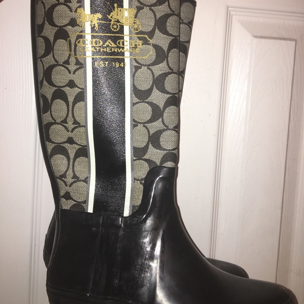 Coach Rain Boots