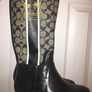 Coach Rain Boots