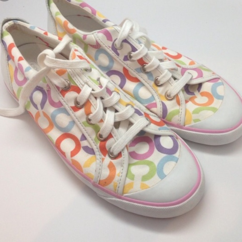 Coach colorful sneakers