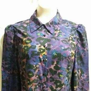 Multicolored ECI New York M Long Sleeve Shirt -- Final Price