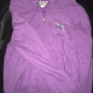 Victoria's Secret zip up hoodie
