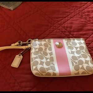 Coach wristlet
