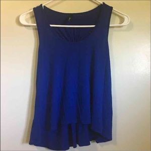 Blue tank top