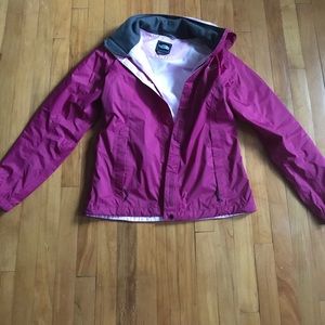 North face rain coat