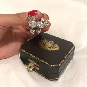 Juicy Rhinestone Butterfly Earrings