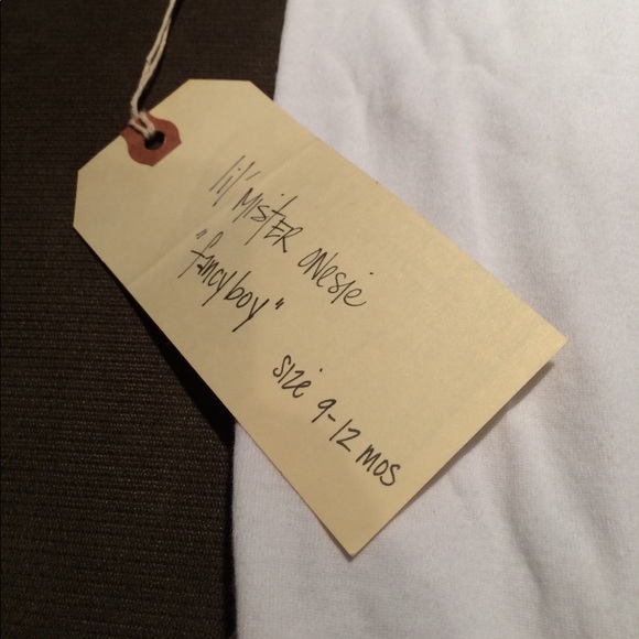 Carter's "fancy boy" Onesie 9-12 months - Picture 3 of 3