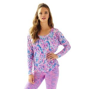 Lilly Pulitzer Tops - Lilly Pulitzer Luxletic Long-sleeve T-Shirt Lilly Pulitzer Tops - Lilly Pulitzer Luxletic Long-sleeve T-Shirt