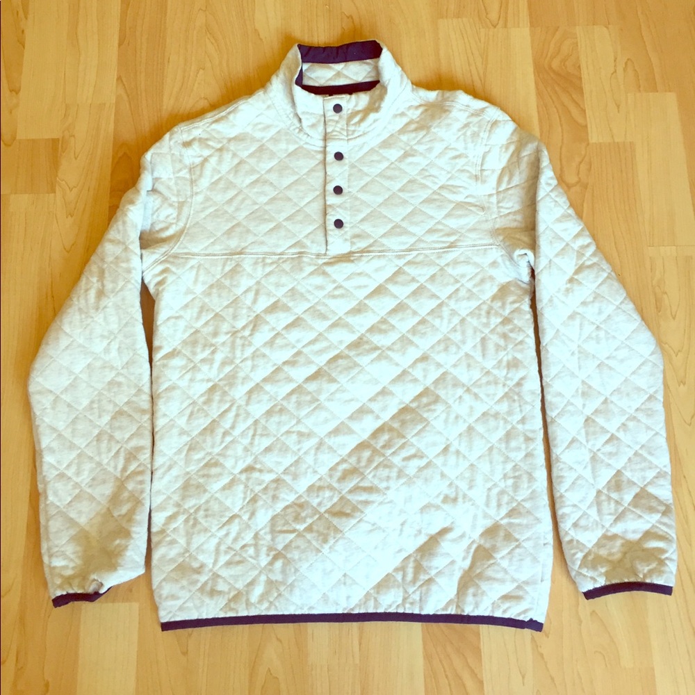 Merona - Quilted Mock Neck Sweater Jacket