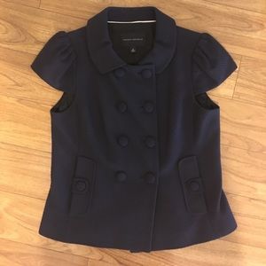 Banana Republic, Cap Sleeve Jacket in Navy