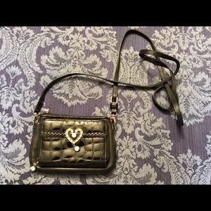 Brighton wallet with crossbody strap