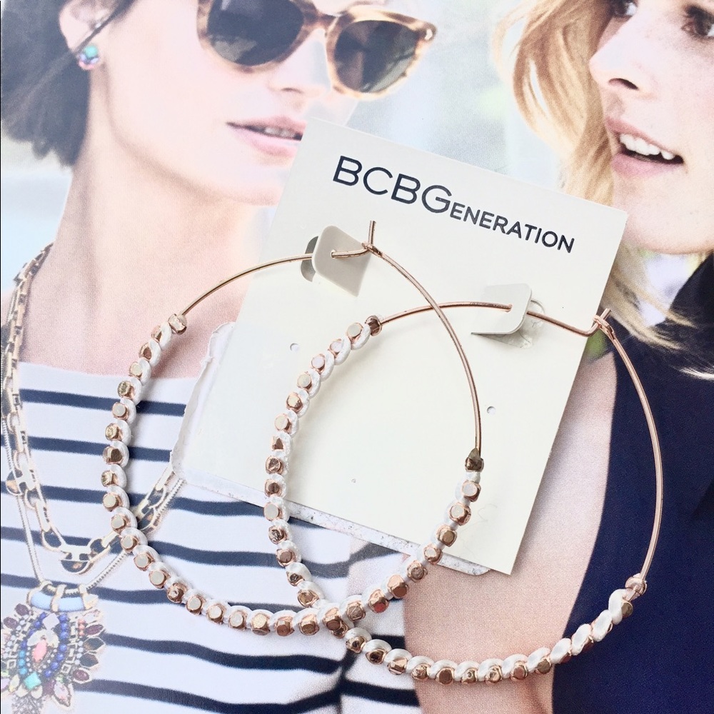 BCBGeneration ✨ Rosegold Hoops 🌸