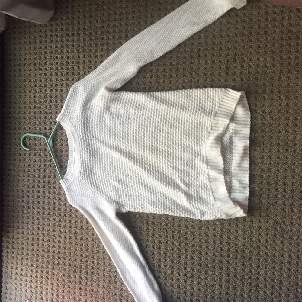 Cream pullover sweater