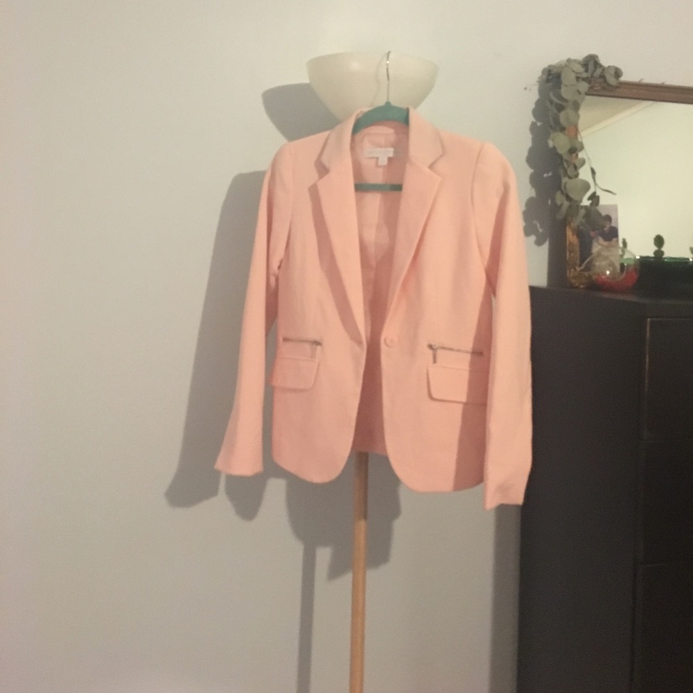 Pink blazer