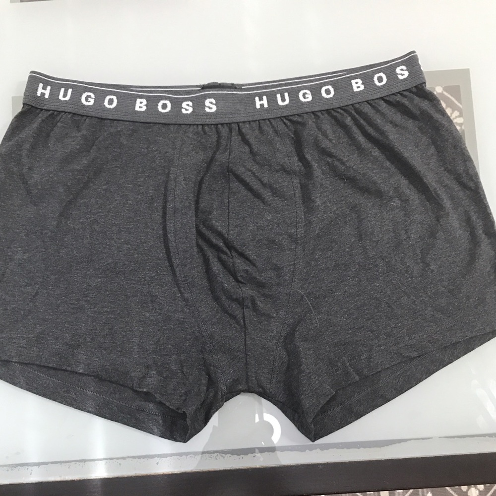 NWOT Men's Hugo Boss Boxer Shorts/ Trunk Gray S