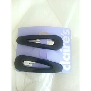 SALE 3 for $15 Claire's Black Hair Pins