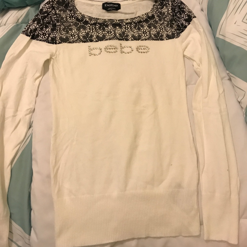 Bebe long sleeve top