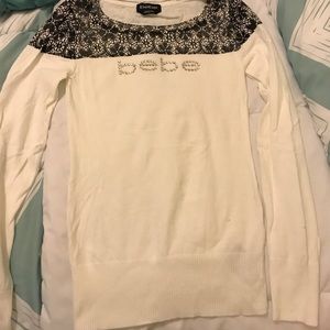 Bebe long sleeve top