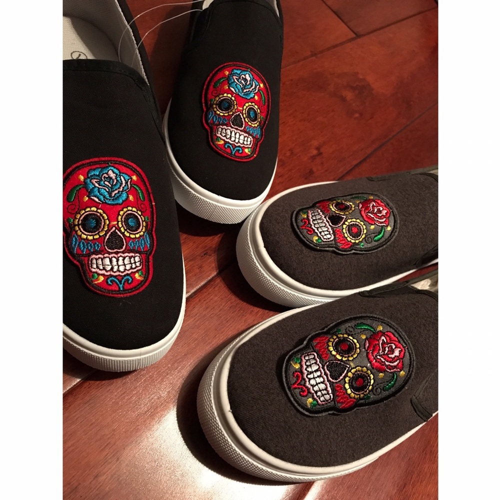 💀AVAILABLE NOW❗️Custom Made Skull head Sneakers💀