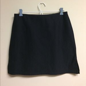 Express Pinstripe Skirt