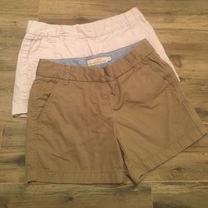 J.Crew Chino Shorts sz 2