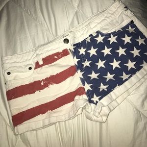 American Flag Shorts