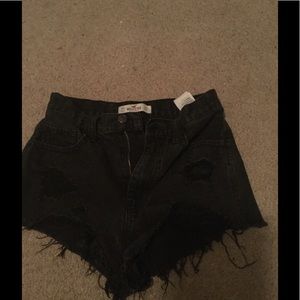 Hollister distressed shorts