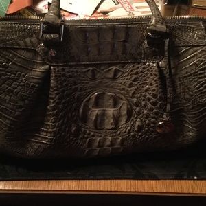 Faye satchel forest green