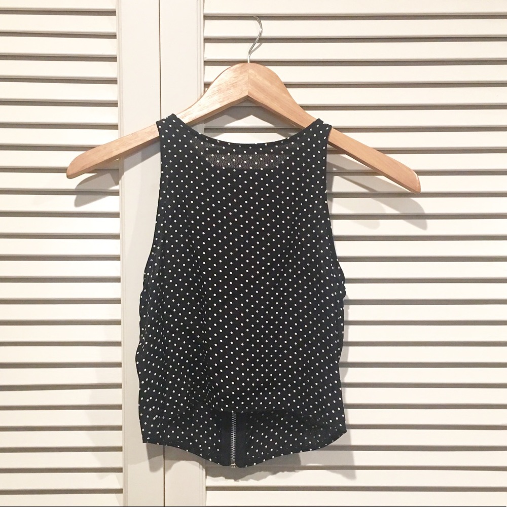 Black Crop Top