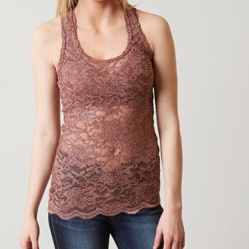 💥SALE💥 BKE Glitter sheer top