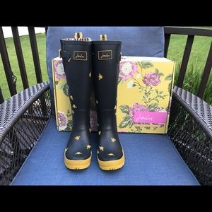 Joules Welly Rainboots- women's 9