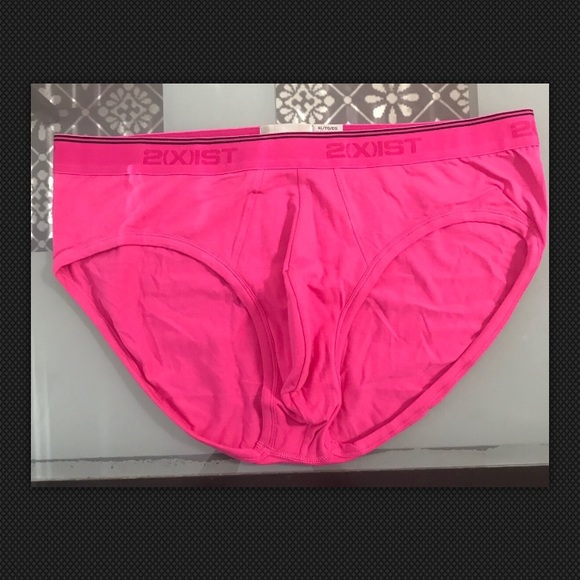 2xist Underwear & Socks Nwot Mens 2xist Brief Underwear Pink Size