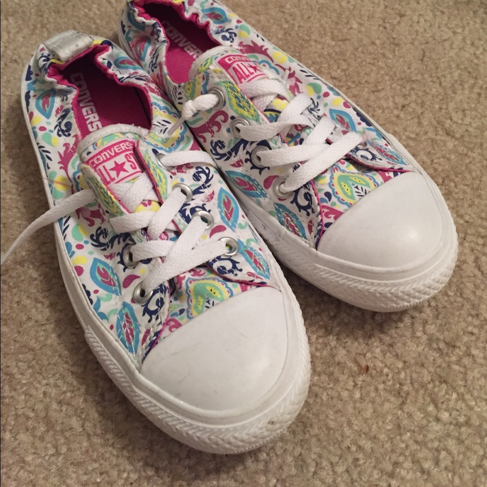 Converse Colorful Paisley Print Size 6