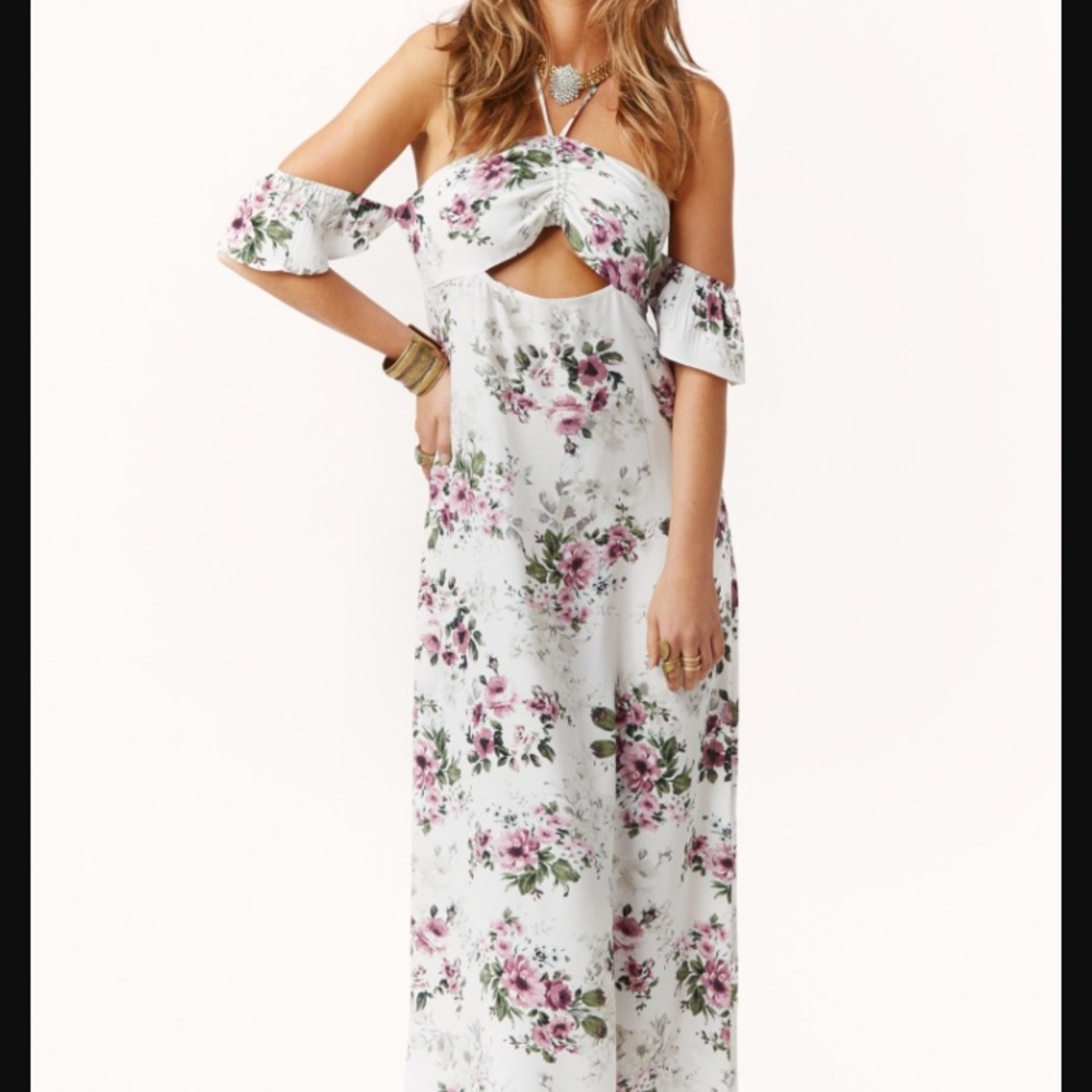 Flynn Skye Floral Maxi Dress, NEW