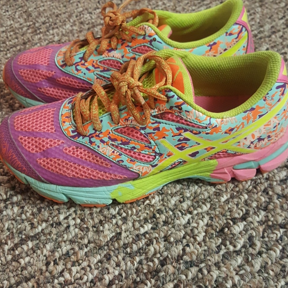 Colorful sneakers