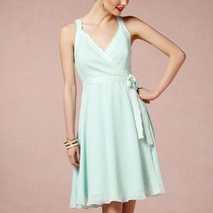 Va et Vien BHLDN wingspan dress serene Blue size 2