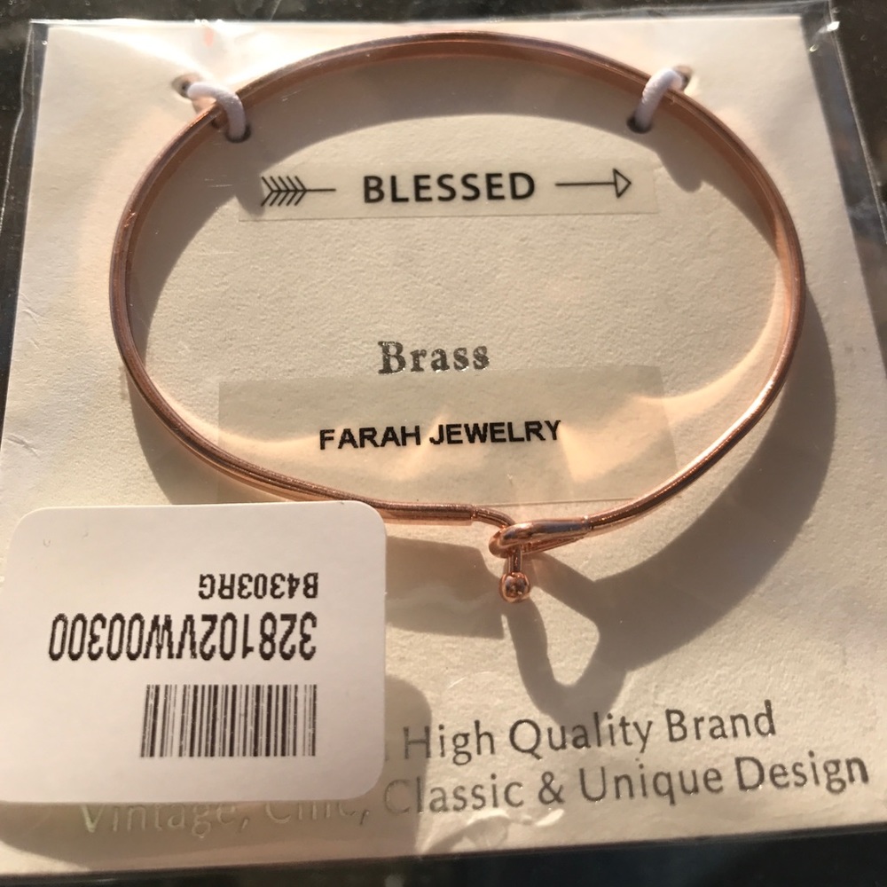 Farah jewelry rose gold bracelet - Picture 2 of 4