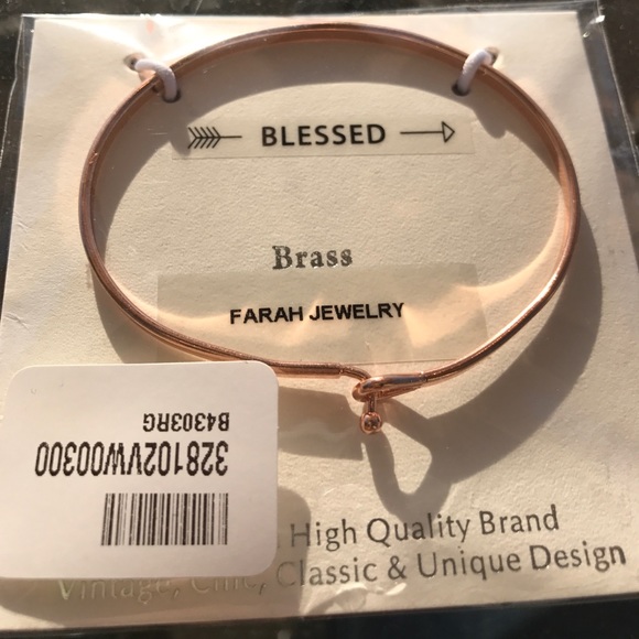 Farah jewelry rose gold bracelet - Picture 2 of 4