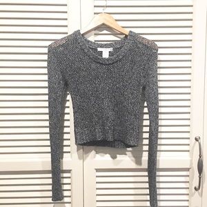 Grey Knit Long Sleeve