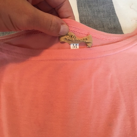 Piko 1988 Tops - Salmon Piko Top Piko 1988 Tops - Salmon Piko Top