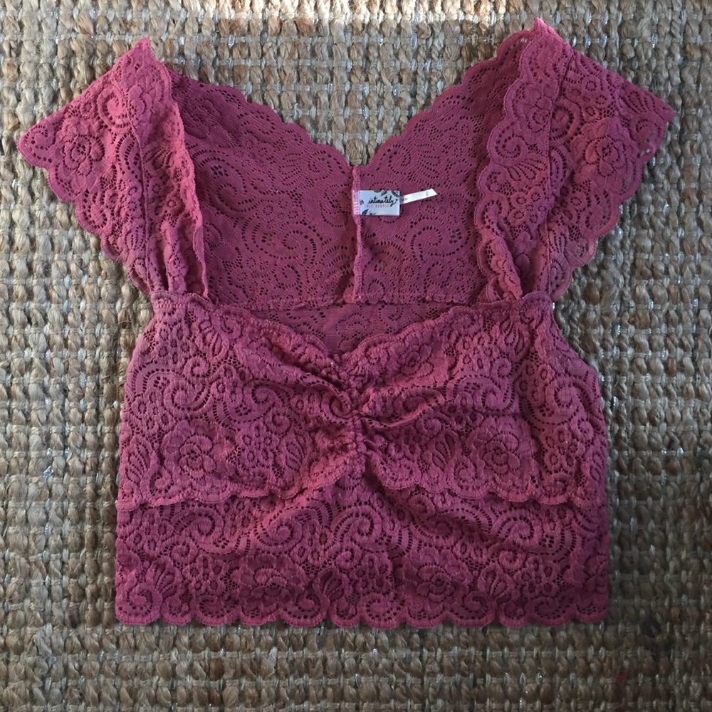 Free people lace bandeau