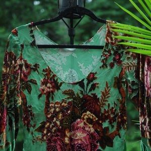 Bohemian gypsy themed top