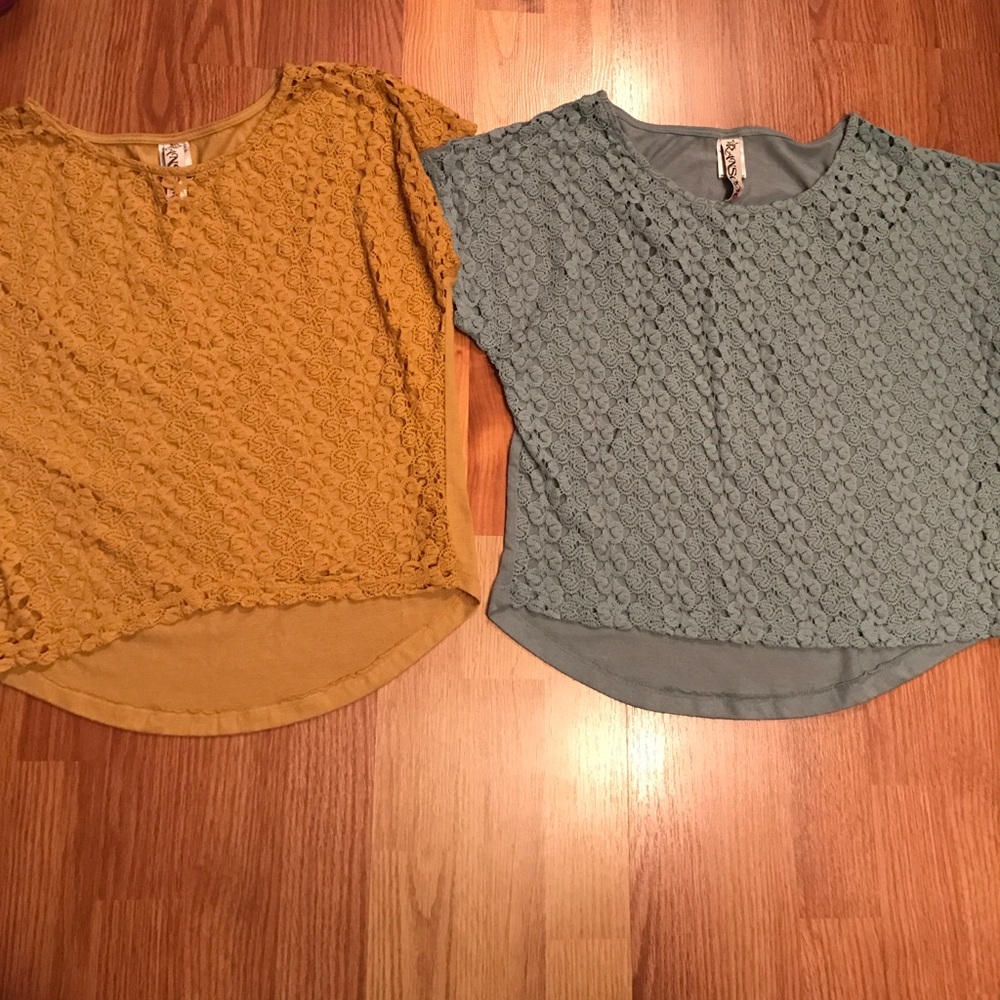 Crochet tops