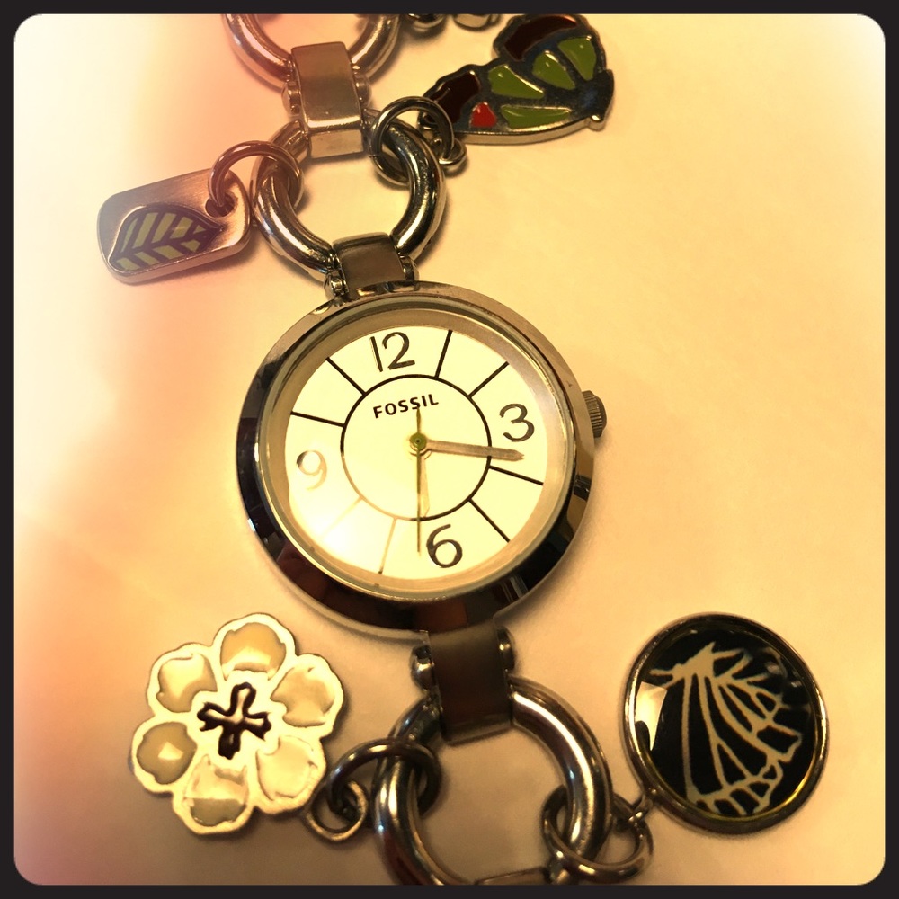 Fossil Charm Watch for Her