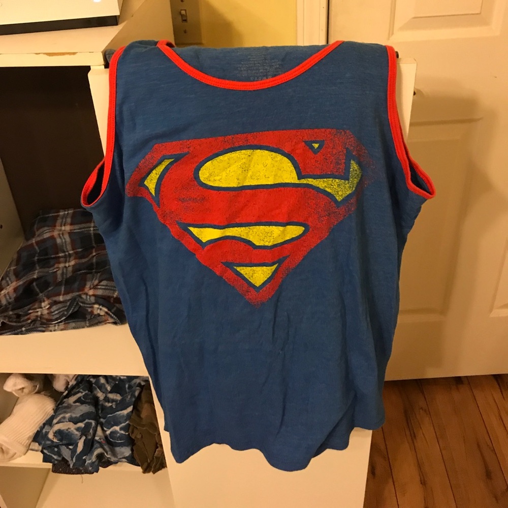 Superman tank top